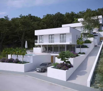 Građevinsko zemljište s projektom vile, zgrada i bazen – Novigrad