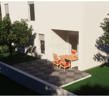 Vodice , Moderan Jednosoban Stan S Vrtom