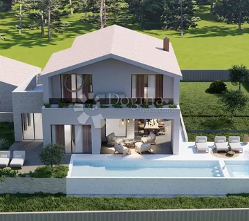 Atraktivno zemljište s građevinskom dozvolom, Poreč okolica - Tinjan