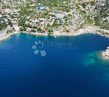 Tri Građevinske Parcele S Panoramskim Pogledom Na More Spremne Za Gradnju - Karlobag