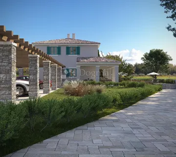 Barban okolica, luksuzna kuća u nizu s 2 spavaće sobe