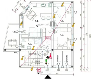 Novogradnja Valdebek-2SS Prizemlje ZGRADA 2 - Pula