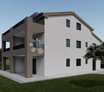 Novogradnja - stan sa dvorištem u okolici Poreča - Ladrovići, Poreč