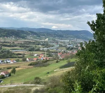 Zemljište nadomak grada Krapine sa odličnim pogledom! - Lepajci, Krapina