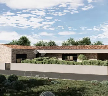 Labin - prekrasna prizemnica s bazenom na mirnoj lokaciji