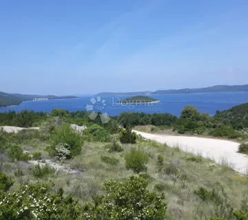 DUGI OTOK - GRAĐEVINSKO ZEMLJIŠTE S POGLEDOM NA MORE 1633m2 - Dragove, Sali