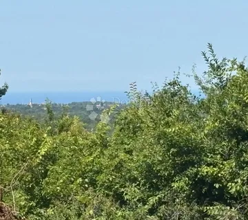 Građevinsko zemljište s očaravajućim pogledom na more!!! Višnjan!