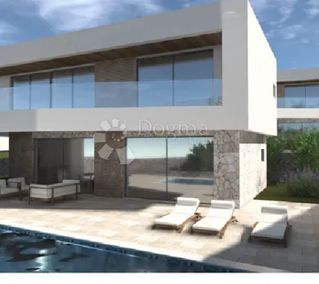 Građevinsko zemljište s projektom u Vinišću (Trogir) - Vinišće, Marina
