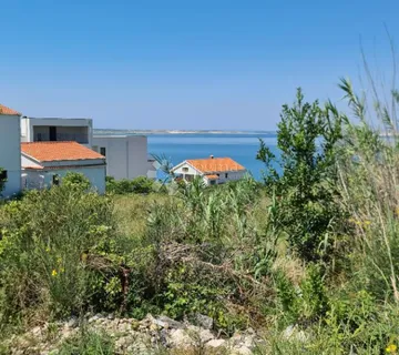 Rtina – građevinsko zemljište 1294 m2 sa pogledom na more - Rtina, Ražanac