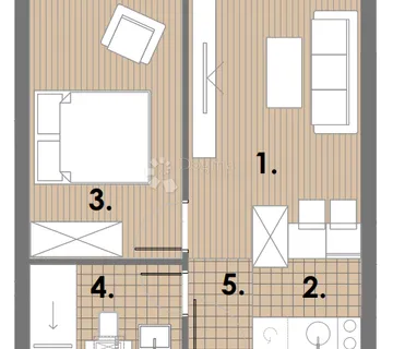 PROJEKT JAHORINA - zgrada A2 apartman 34, 3. kat - Jahorina, Jahorina
