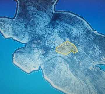 OTOK ŽIRJE - zemljište s otvorenim pogledom na more s mogućnošću gradnje 3 objekta - Žirje, Šibenik