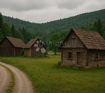 Veliko poljoprivredno imanje kod Udbine - Visuć, Udbina