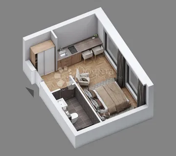 PROJEKT JAHORINA - zgrada B apartman 61 na 3. katu - Jahorina, Jahorina