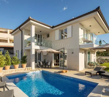Malinska - Vila S Bazenom I Pogledom Na More - Malinska, Malinska-Dubašnica
