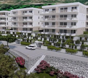Jednosoban stan sa lođom S07 - Živogošće, Podgora