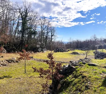Opatija - idiličan građevinski teren u zaleđu - Poljane, Opatija