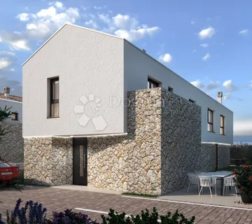 Dvojna Kuća S Bazenom I Otvorenim Pogledom Na More - Malinska, Malinska-Dubašnica