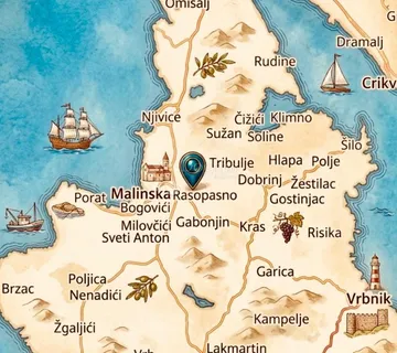 Malinska Okolica, Veliki Teren Na Prodaju - Malinska, Malinska-Dubašnica