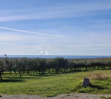 Građevinsko zemljište s otvorenim pogledom na more - Poreč
