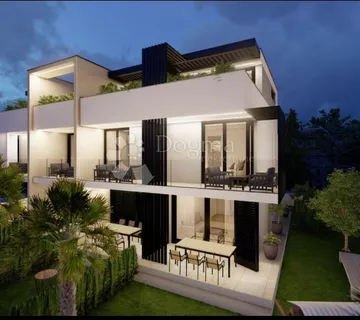 Započeta gradnja – samostojeća kuća s 4 velika apartmana (Grad Krk) - cover