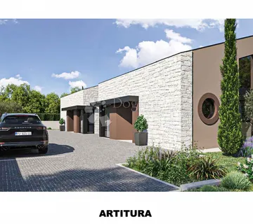 Moderna kuća s bazenom i galerijom – projekt 2 - Poreč