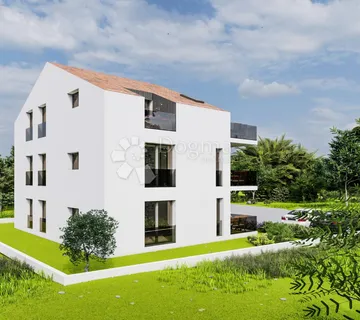 Vrsi - luksuzni trosobni apartman 100m od mora, 1.kat
