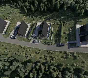 Projekt za 4 A-frame Crni Lug - Crni Lug, Delnice