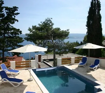 Marušići - Dvije kuće s bazenom i otvorenim pogledom na more !!! - Marušići, Omiš