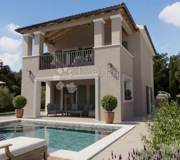 Mediteranska vila s bazenom – otok Krk - cover