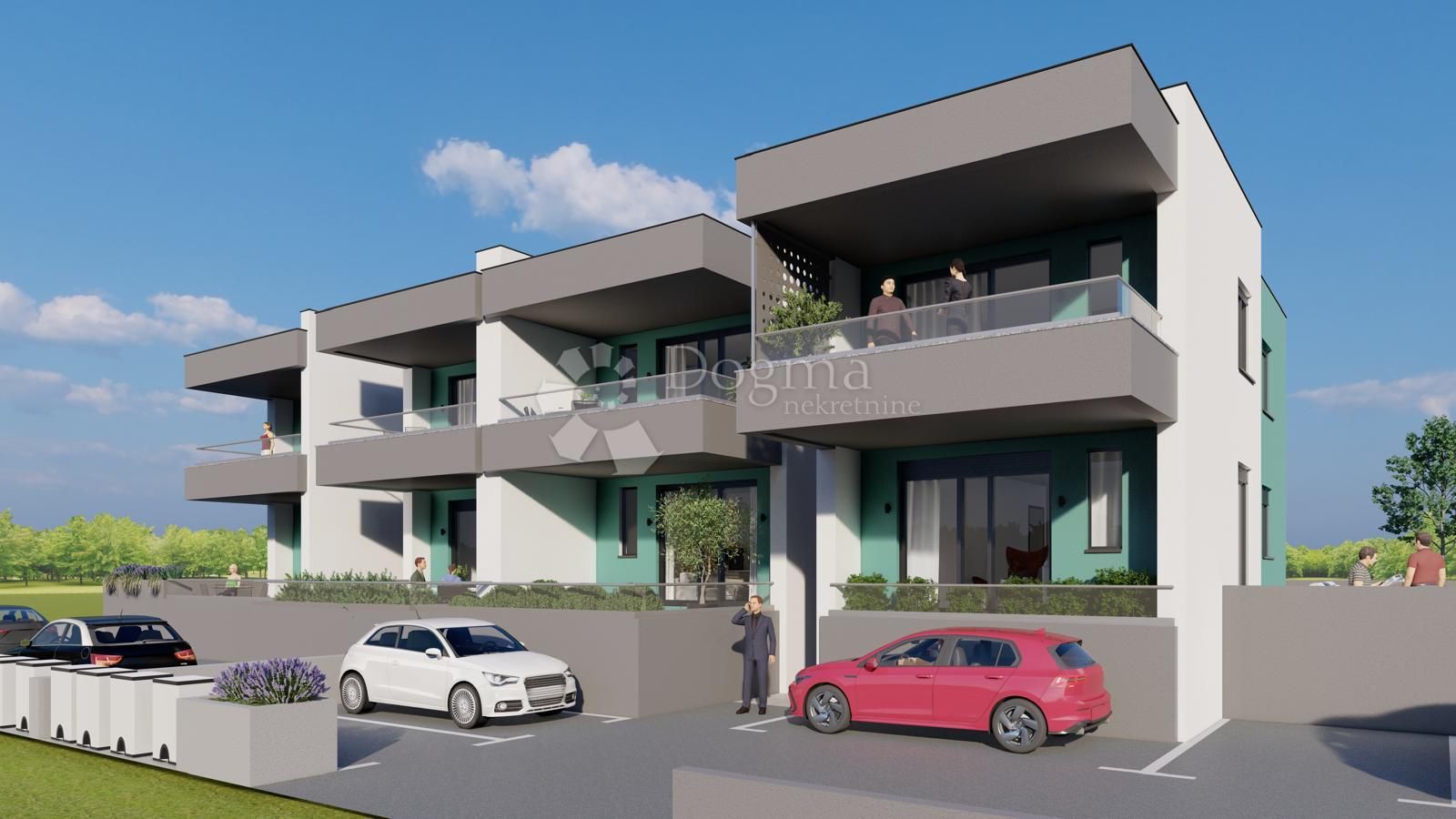 PRODAJE SE APARTMAN NOVALJA GAJAC NOVOGRADNJA S1 PRIZEMLJE - cover