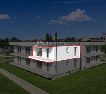 Umag, luksuzan stan na 1. katu s pogledom na more - cover