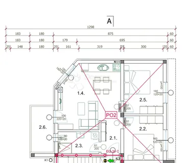 Novogradnja Valdebek- 2SS+DB  1.kat - cover