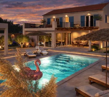 Crno, Zadar - Dizajnerska vila s bazenom i pogledom na Velebit - cover