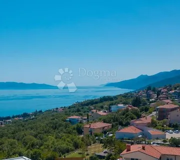 Stan s pogledom na more iznad Opatije, Pobri, 77m2 - cover