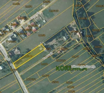 PRODAJE SE GRAĐEVINSKO ZEMLJIŠTE KORENICA - cover