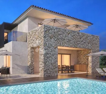 OTOK KRK- KUĆA SA GRAĐEVINSKOM DOZVOLOM NA 80 M OD MORA - cover