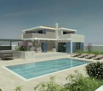 Obiteljska vila u izgradnji s potencijalom - cover