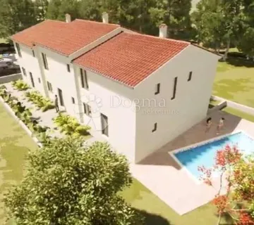 Dvoetažni stan s bazenom, vrtom i terasom – Ližnjan, 900 m od mora - cover