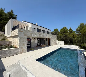 Mediteranska nova vila  sa bazenom na otoku IŽ-u - cover