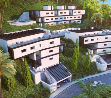 GRAĐEVINSKO ZEMLJIŠTE ZA 3 VILE BLIZU MORA LOVRAN  - cover