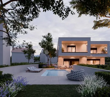 BILICE - Šibenik - luksuzna dvojna kuća s bazenom - cover