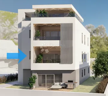 Moderan stan 99 m² na 1. katu s 3 balkona i pogledom na zelenilo, Kaštel Stari novogradnja - cover