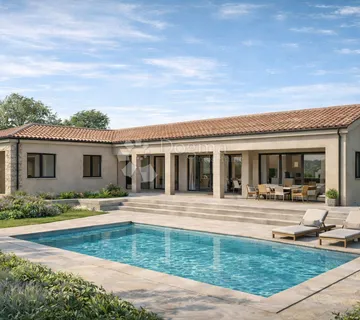 PRILIKA: Građevinsko zemljište s građevinskom dozvolom i djelomičnim pogledom na MORE! - cover