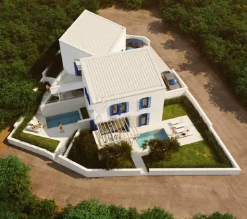 MALINSKA - LUKSUZNA VILA 100 METARA OD MORA - cover