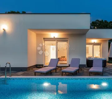 LABIN,okolica. moderna prizemnica sa bazenom - cover