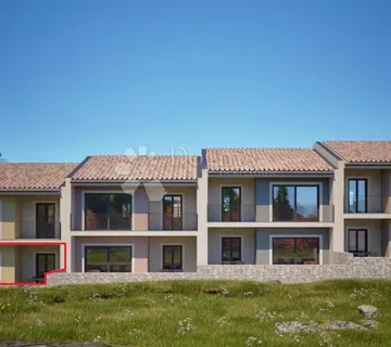 Rovinj okolica, moderan 2-soban stan u prizemlju s terasom - cover