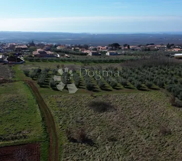 Kaštelir - atraktivno građevinsko zemljište s pogledom na more - cover