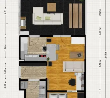 Smart luksuzni penthouse u srcu Samobora - cover