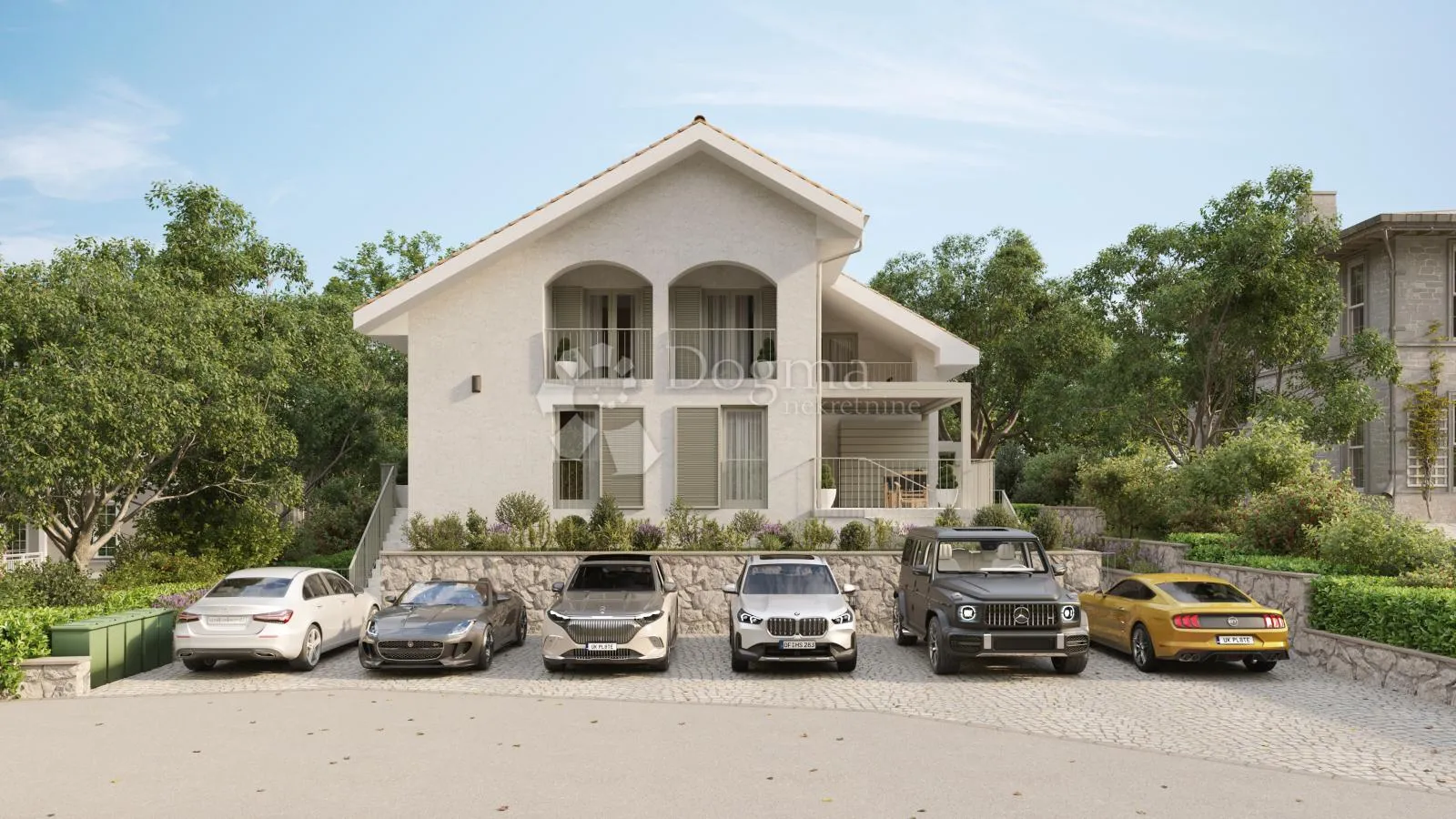 MALINSKA 250m OD MORA, VELIKI VRT - cover