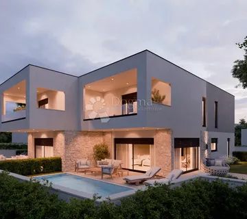 BILICE - Šibenik - luksuzna dvojna kuća s bazenom - cover